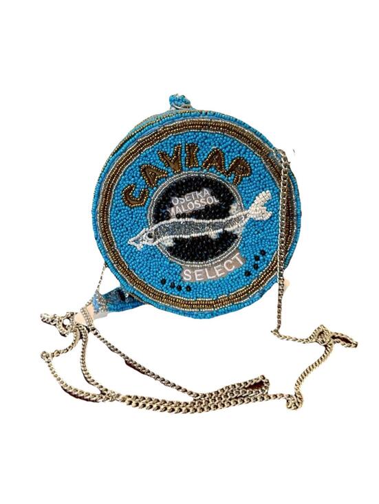 Handbags - Handcrafted Beaded Round “Caviar” Bag – Made in India | NWT TikTok Viral
